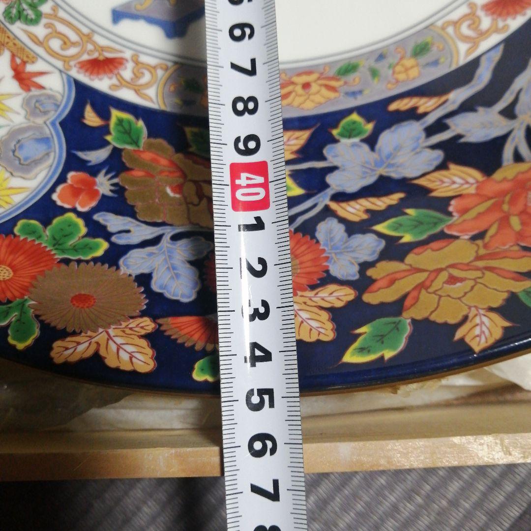 有田焼 静山作 大皿 45cm