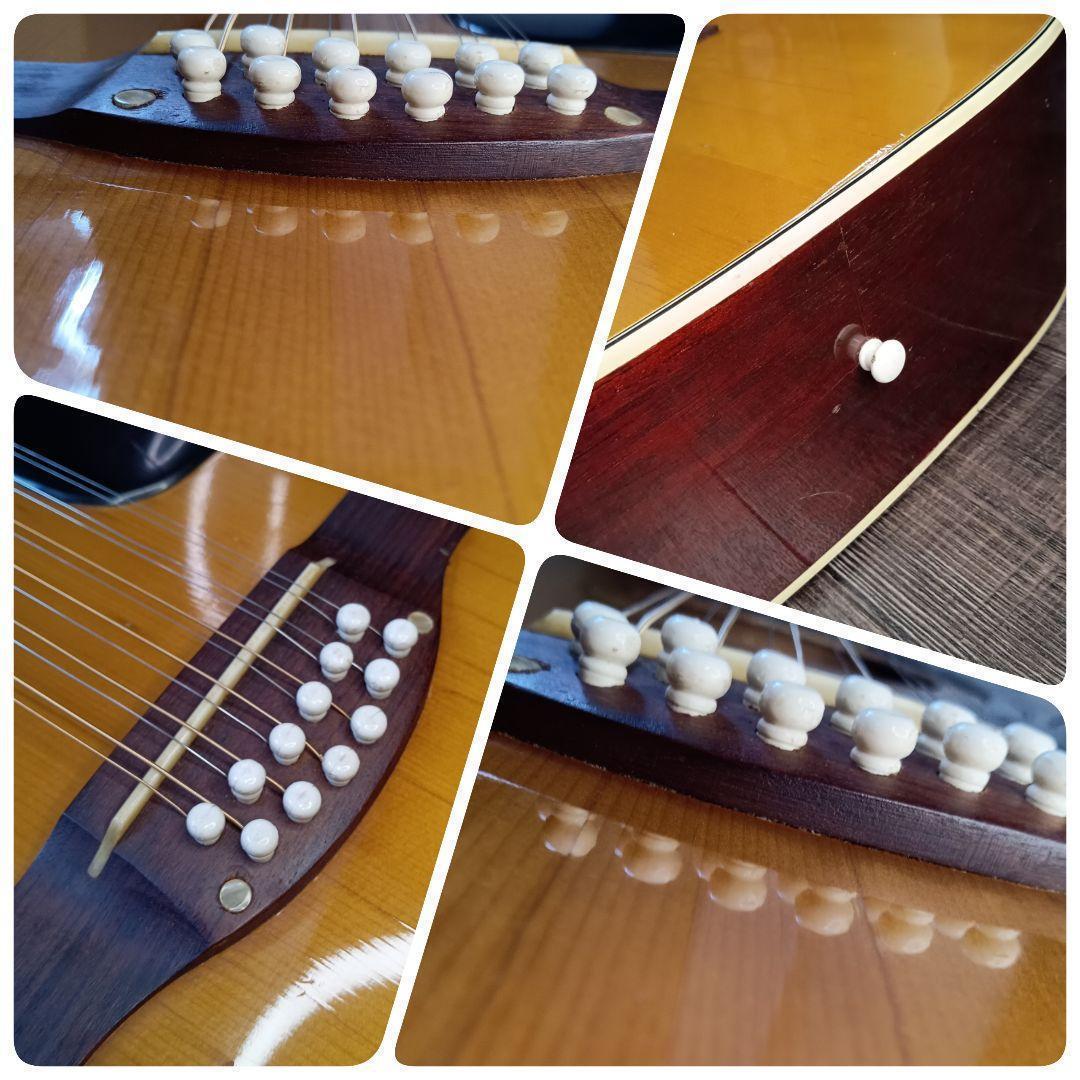 ジャパンヴィンテージ 12弦 ギター KASUGA 春日 W-13 新品弦