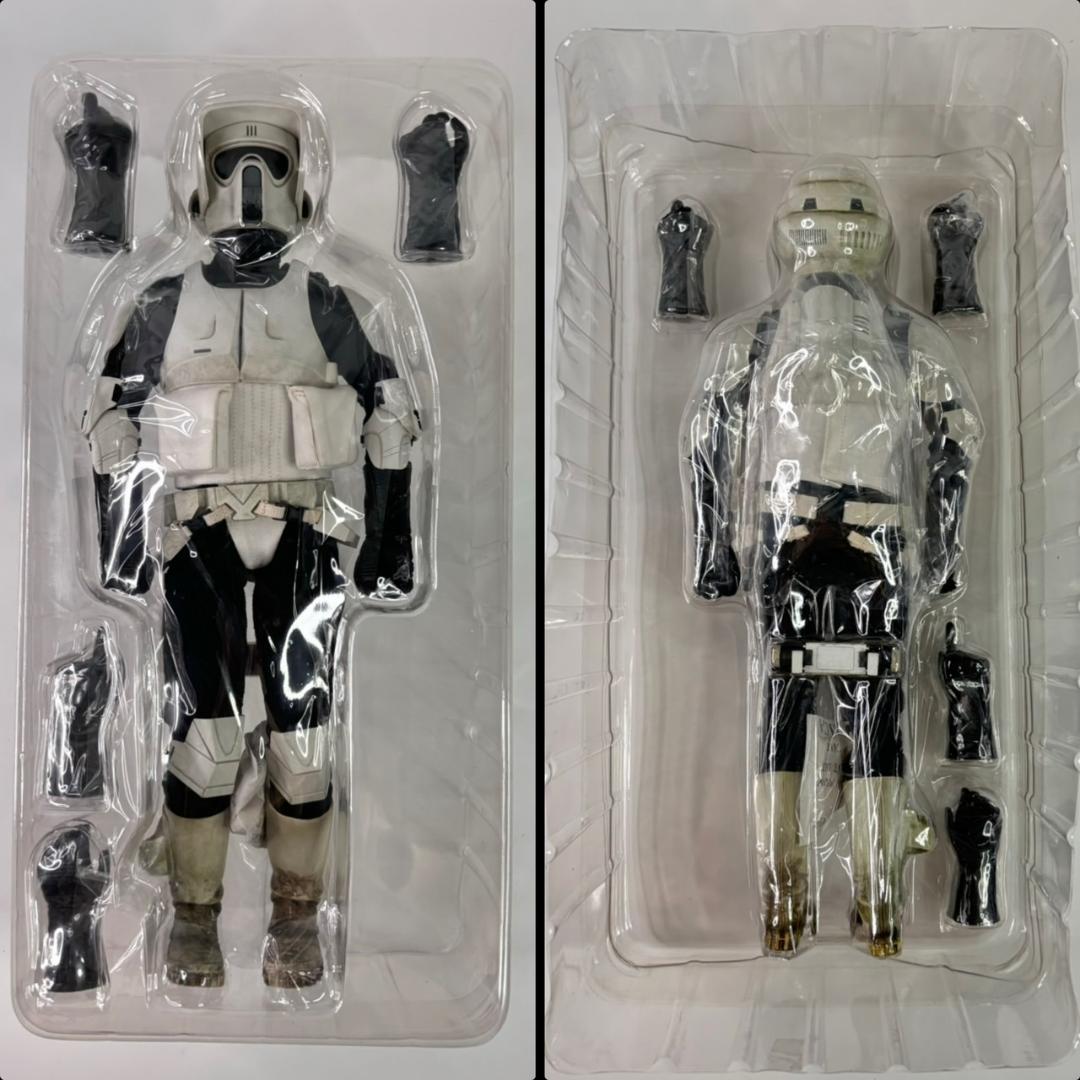 SIDESHOW 1/6 スターウォーズ スピーダーバイク&スカウトトルーパー