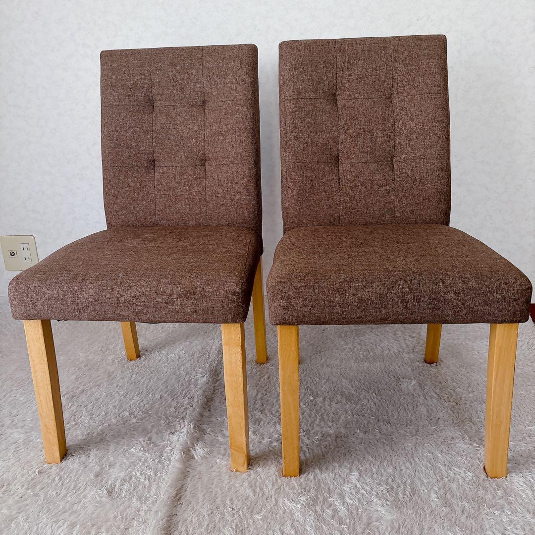 jbinmelow様リクエスト品 2脚セット】ハイバック チェア ダイニングチェ