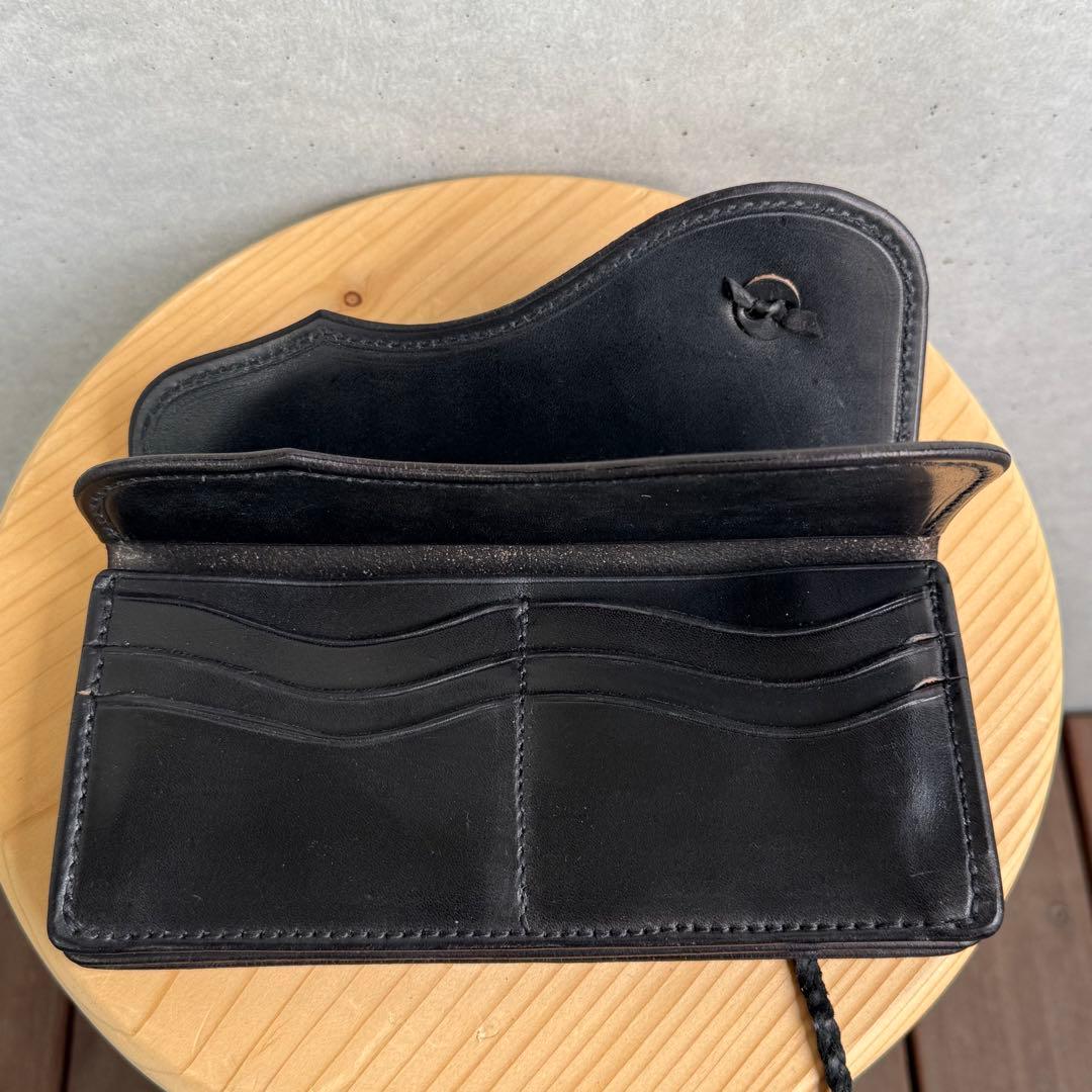 Mt.hill マウントヒル レザー 牛革 財布 黒 新品 未使用