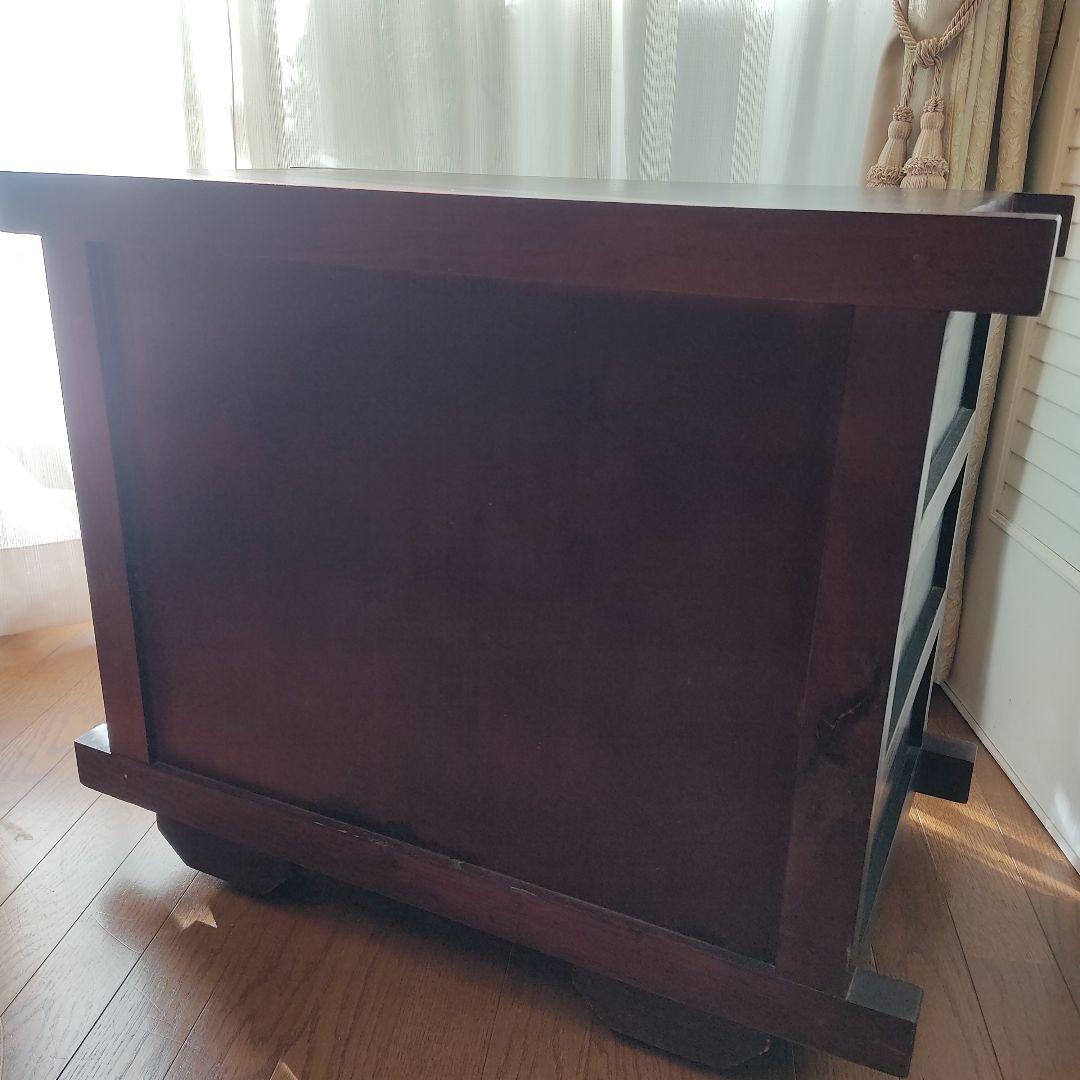 キャスター付き 箪笥 船箪笥 タンス　木製家具 収納家具 キャビネット