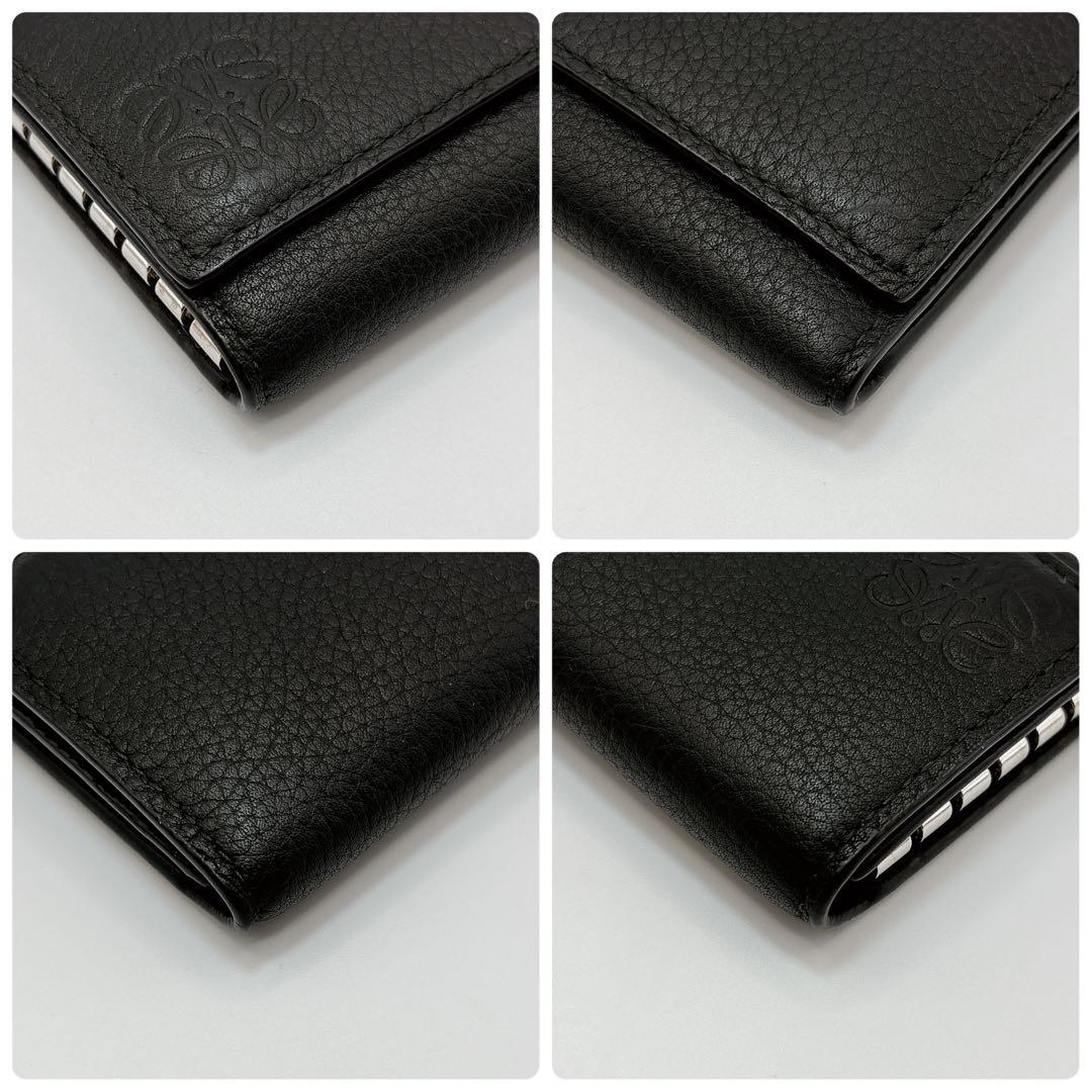 LOEWE ロエベ アナグラム 6連 キーケース ブラック