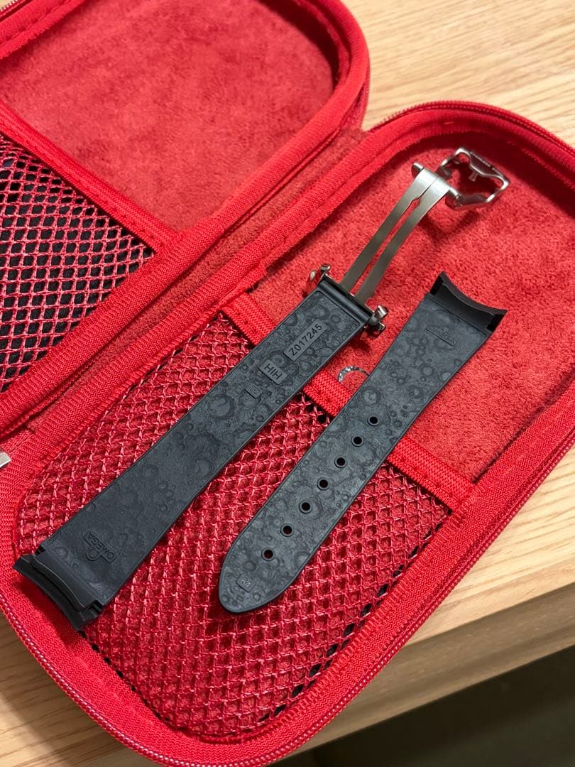 OMEGA speedmaster ラバーベルト