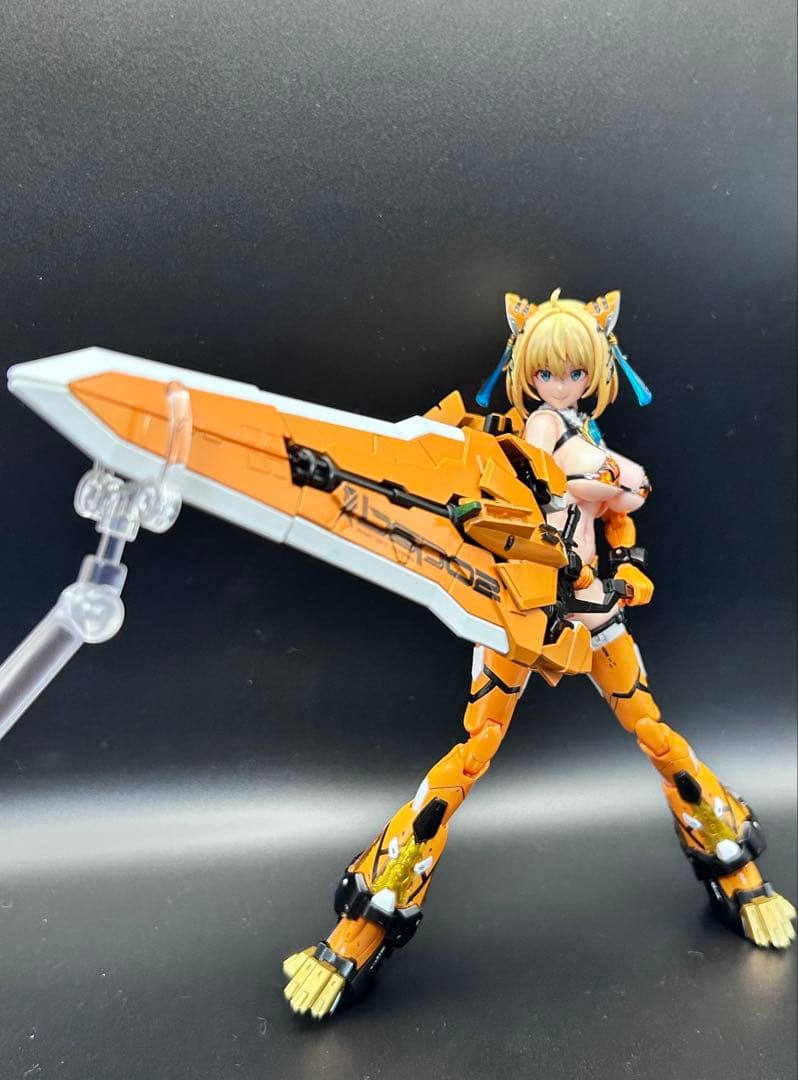 PLAMAX ソフィア F シャーリング 虎アーマーVer 塗装済み完成品