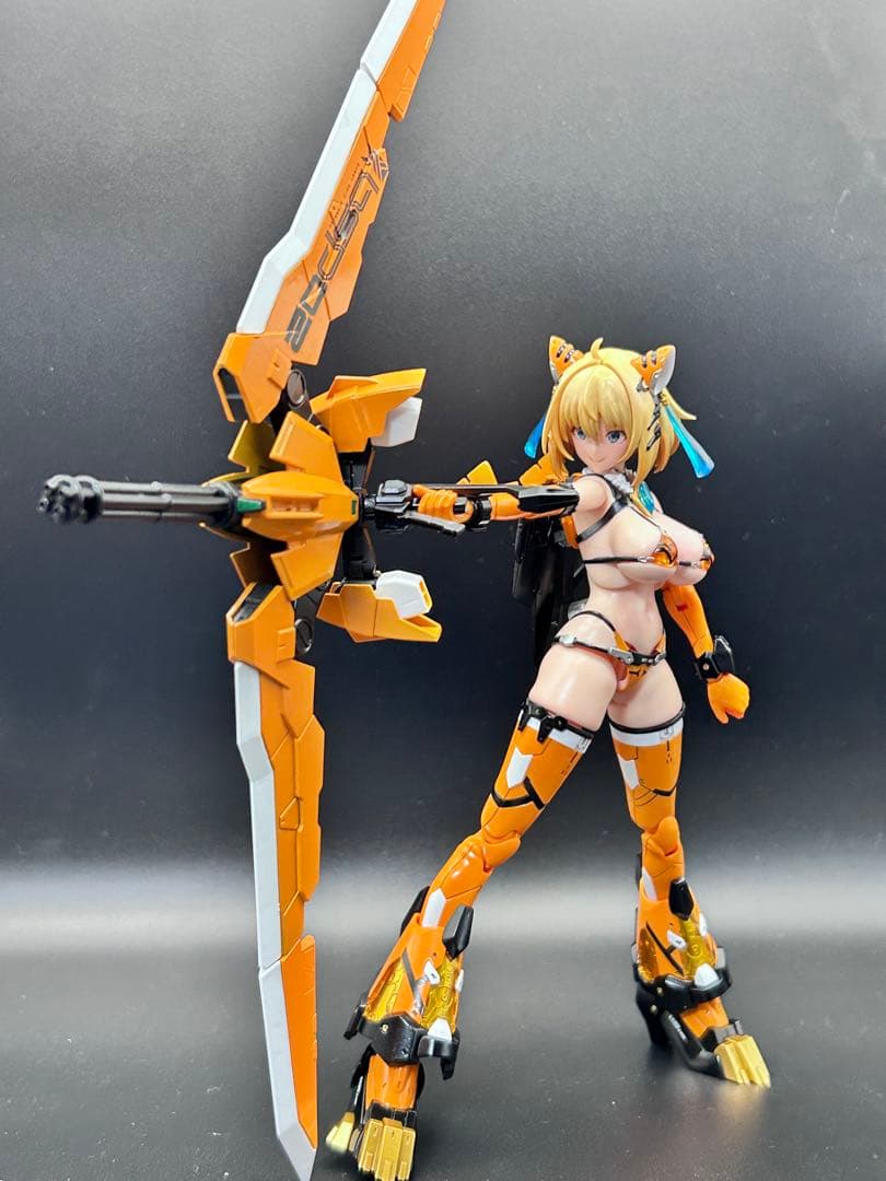 PLAMAX ソフィア F シャーリング 虎アーマーVer 塗装済み完成品