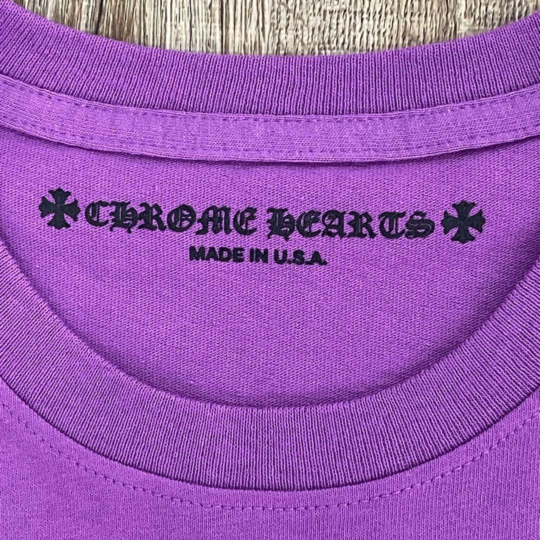 【年末セール】31日まで 新品未使用 クロムハーツ マッティボーイtシャツ紫XL