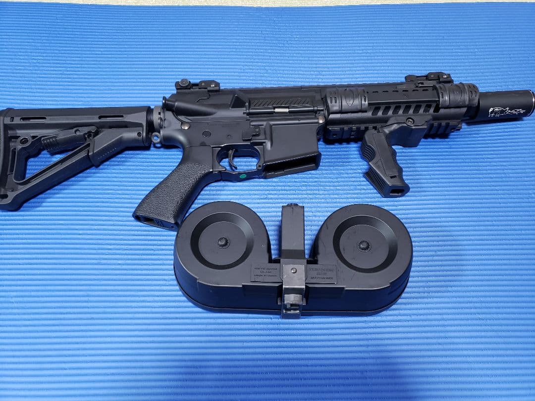 M4 HCパトリオット　ツインドラムマガジン付