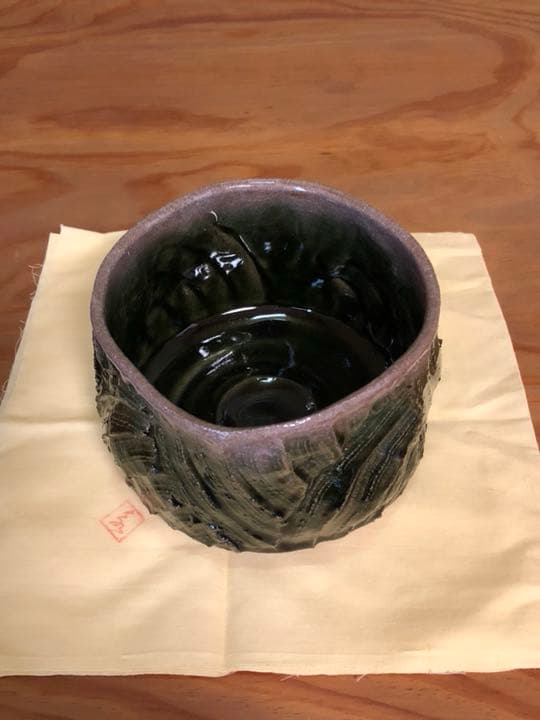 茶碗 茶道具 加藤永司 織部茶碗