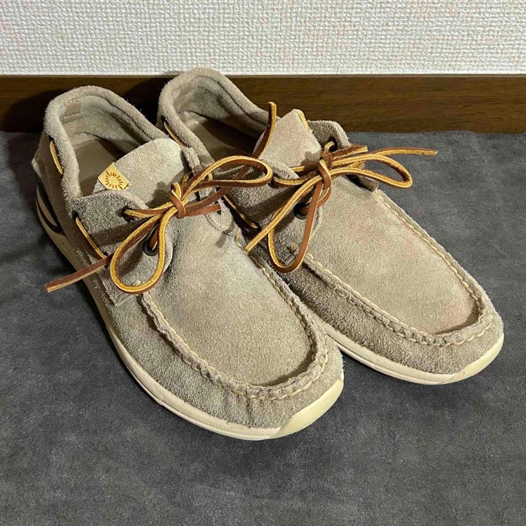 【名作】VISVIM ビズビム ヴィズヴィム デッキシューズ モカシン スエード