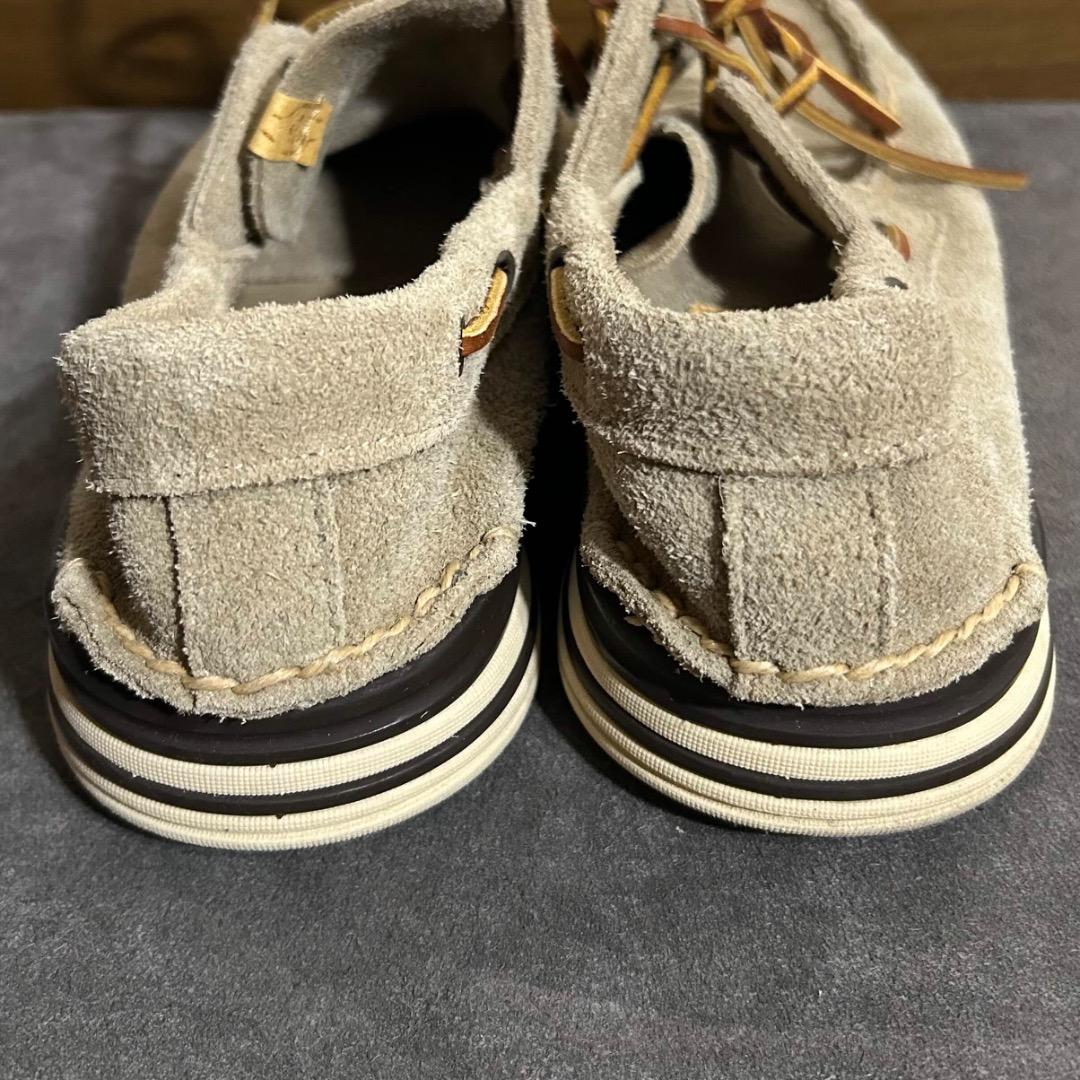 【名作】VISVIM ビズビム ヴィズヴィム デッキシューズ モカシン スエード