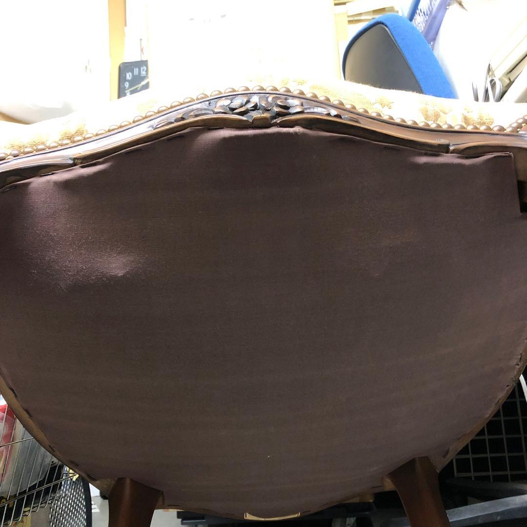 あ1 domani ドマーニ 椅子 カリモク ルイ15世 猫脚 アンティーク2脚