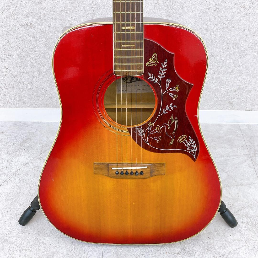 Aria WH-30 アコースティックギター ハードケース付き／日本製