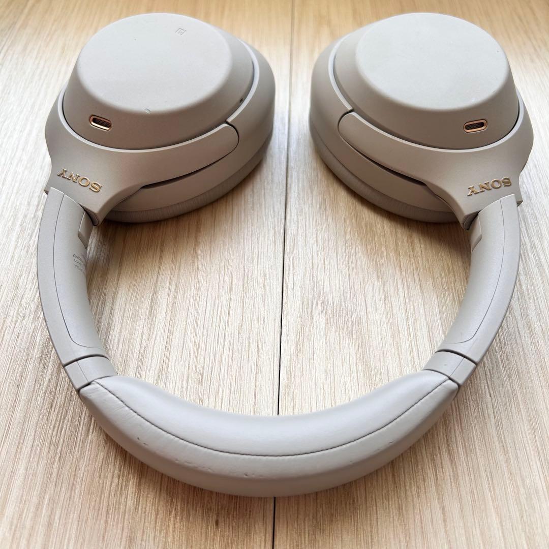 SONY WH-1000XM4 ワイヤレスヘッドホン プラチナシルバー