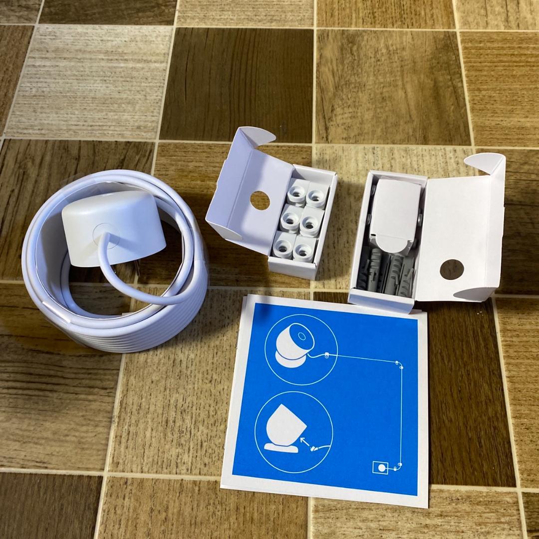 Google Nest Cam G3AL9 バッテリー式 防塵防滴ケーブルセット