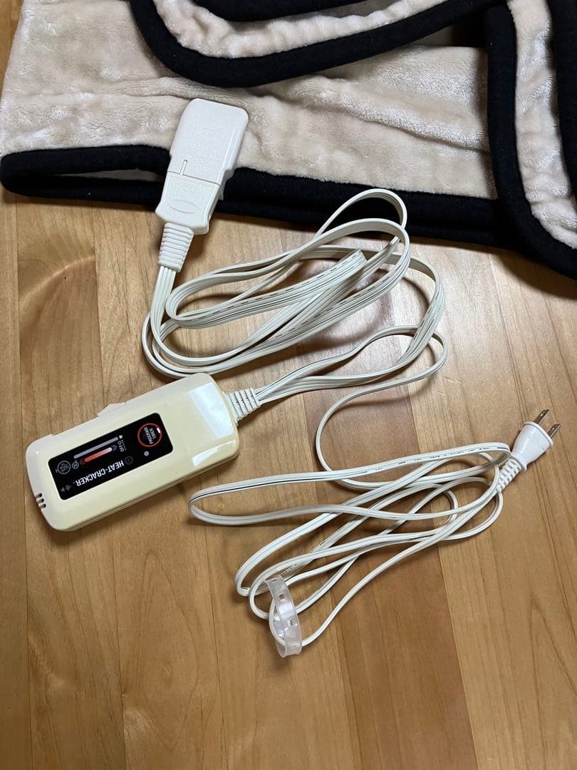 電気毛布ヒートクラッカーアドバンス　電磁波カット　掛け敷き兼用