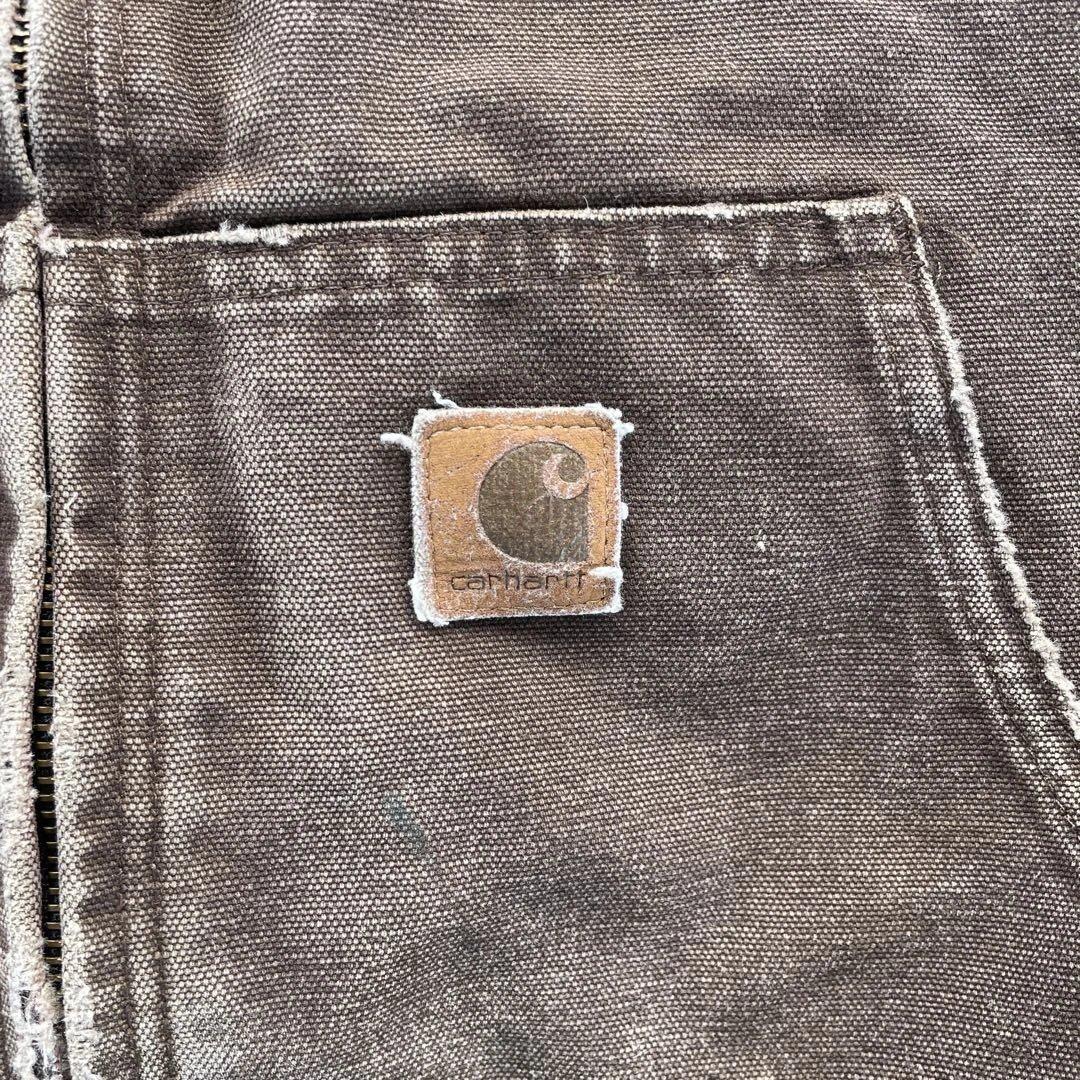 カーハート アクティブジャケット　ボロ　ブラウン