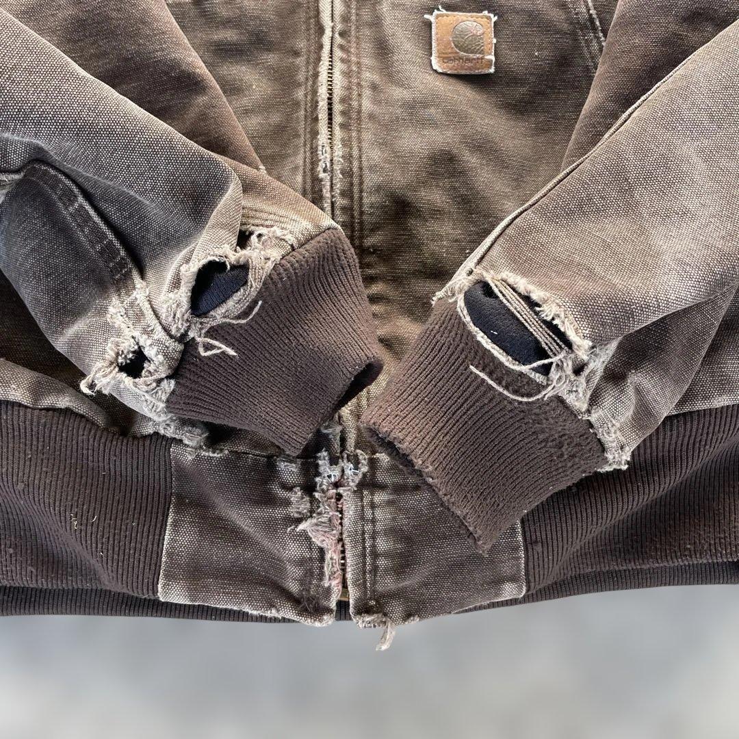 カーハート アクティブジャケット　ボロ　ブラウン