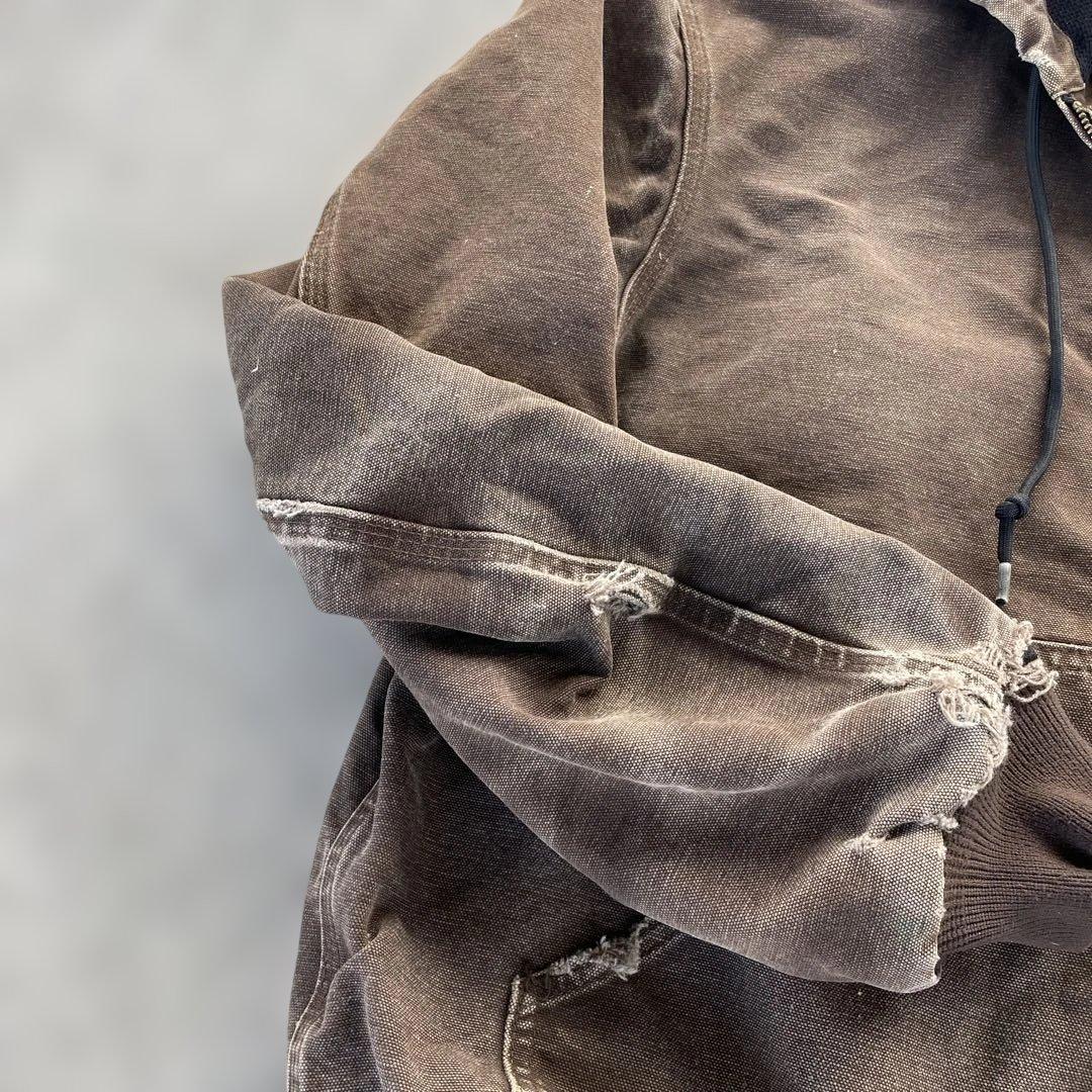 カーハート アクティブジャケット　ボロ　ブラウン