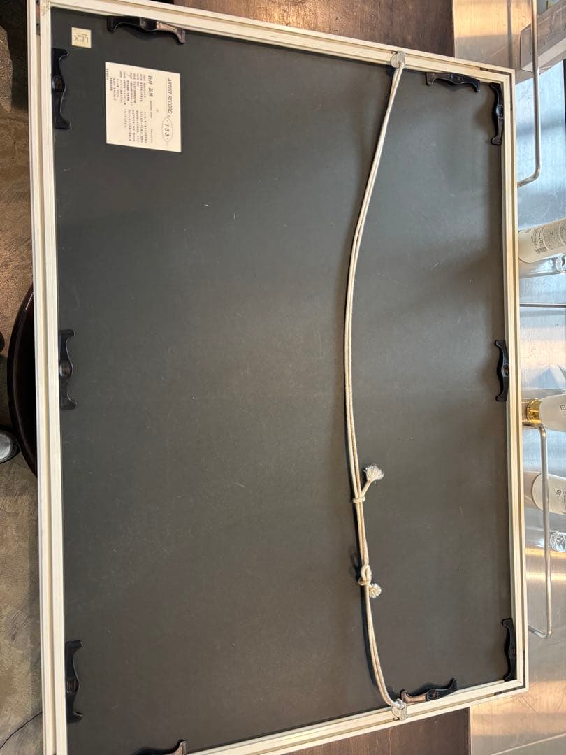 笠井正博先生　シルクスクリーン