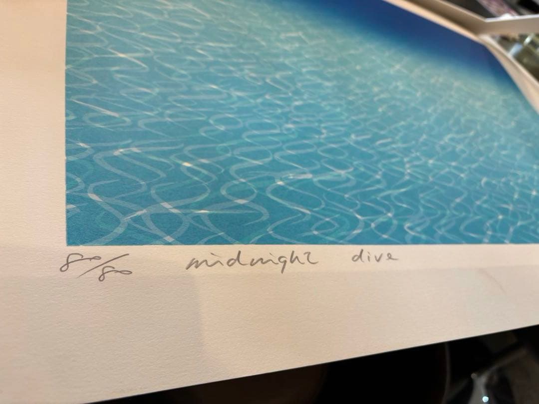 笠井正博先生　シルクスクリーン