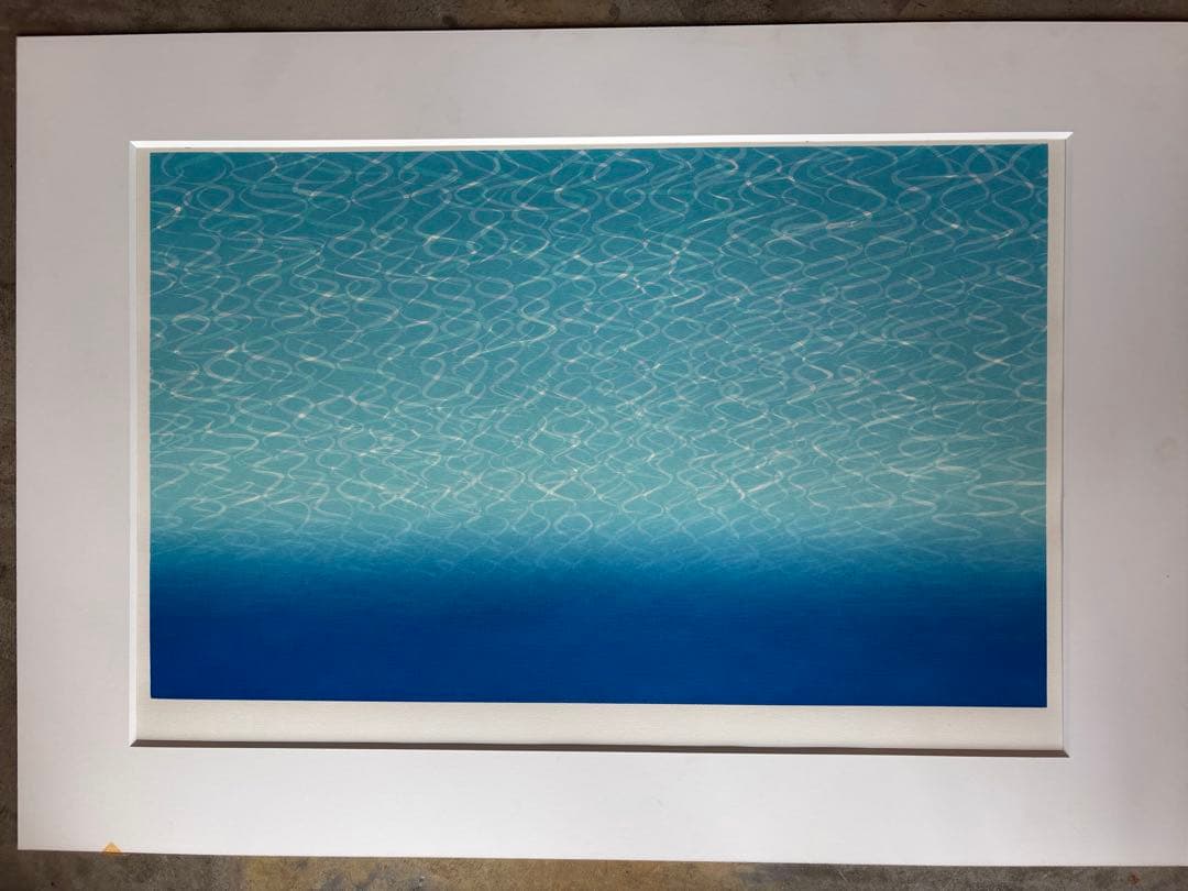 笠井正博先生　シルクスクリーン