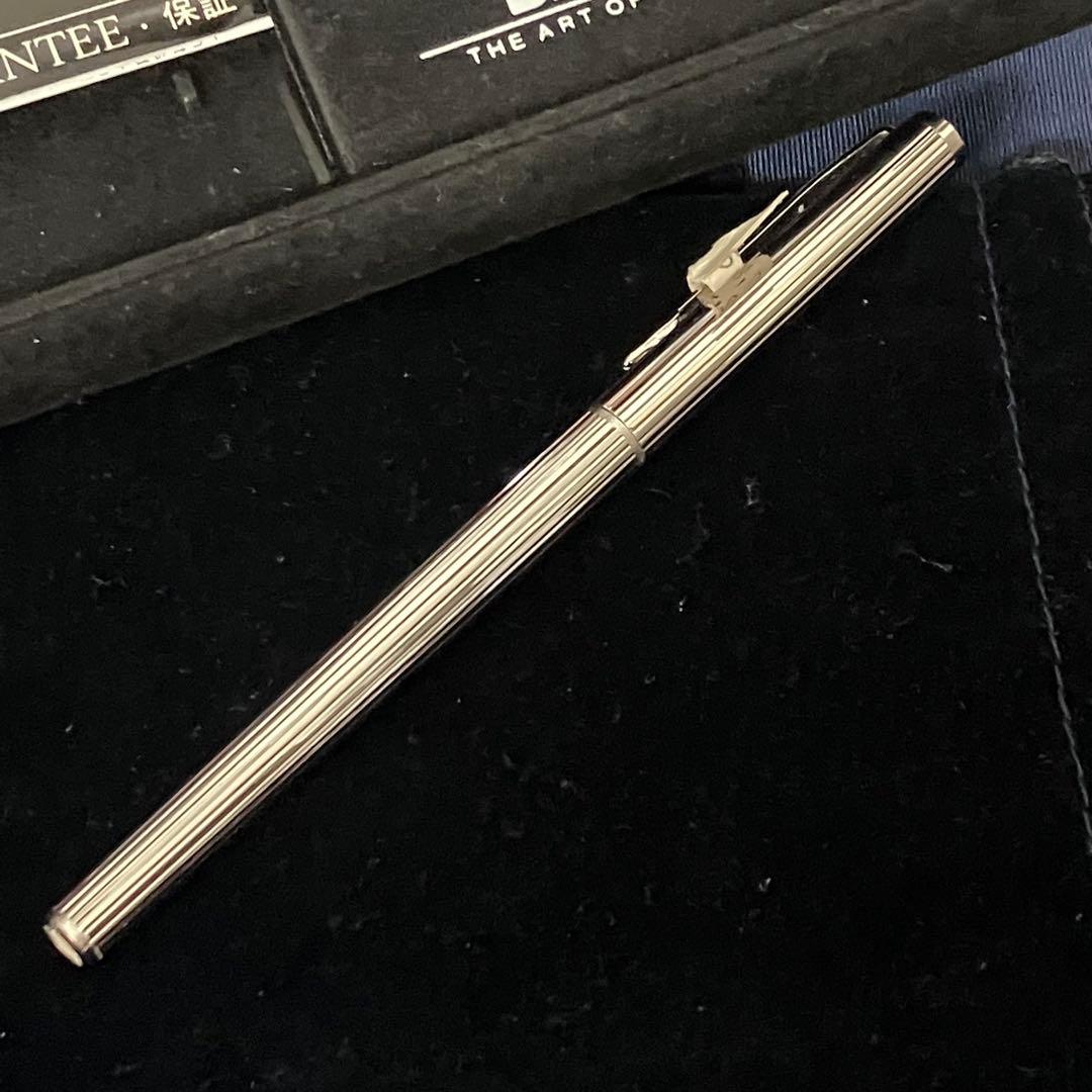 モンブラン　 シルバー　万年筆　希少未使用品