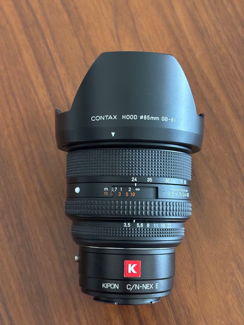 レンズ(ズーム) CONTAX N VARIO SONNAR 24-85mm F3.5-4.5