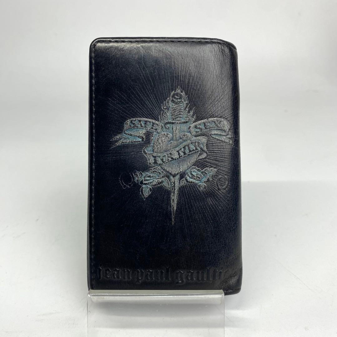 【希少】ジャンポールゴルチエ 　キーケース ハート 剣　5連　ユニセックス