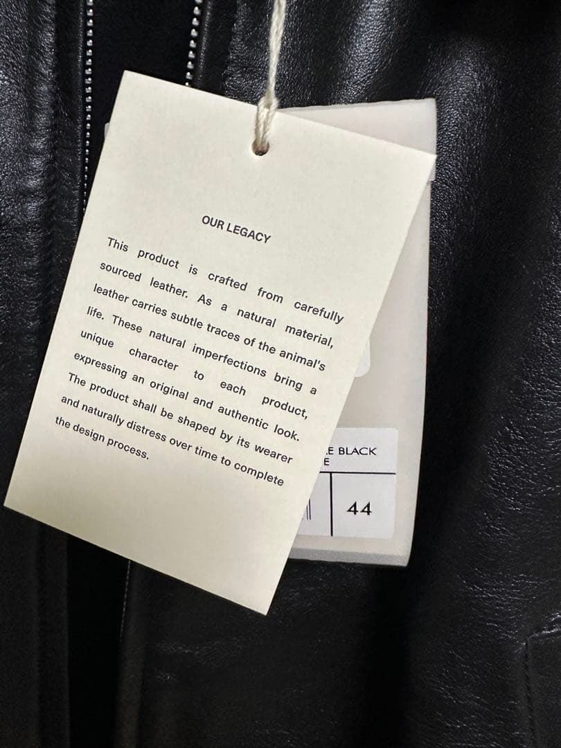 ジャケット・アウター our legacy PHAROS BOMBER 44