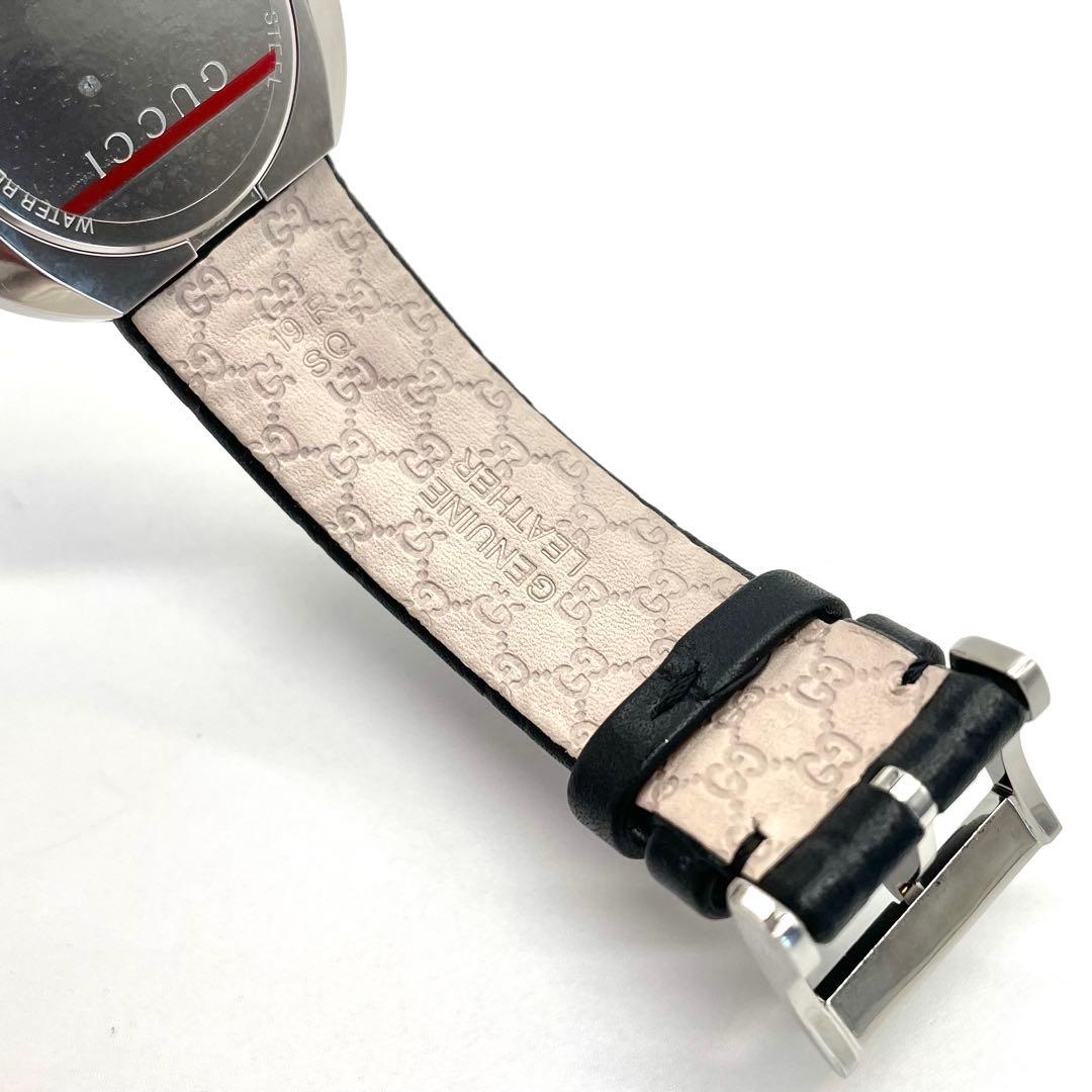 GUCCI 129.4 Uプレイ レディースウォッチ グッチシマレザーベルト
