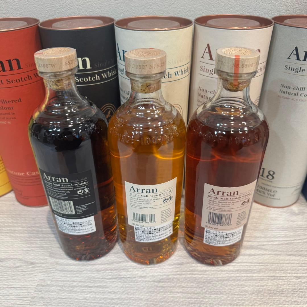 Arran ウィスキー　18年・21年　まとめ売り　アラン