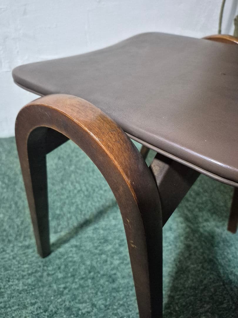 秋田木工　剣持スツール　3脚セット