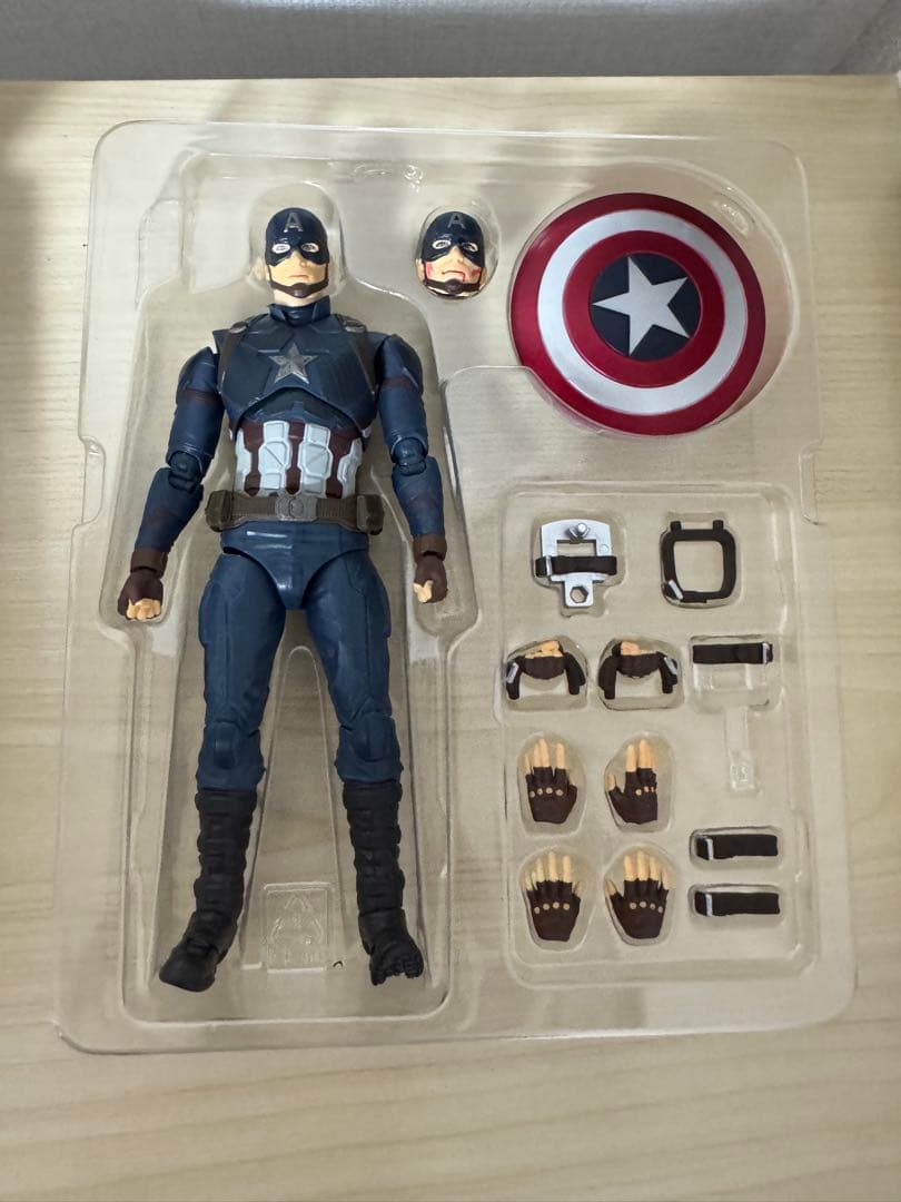 s.hフィギュアーツ　キャプテン・アメリカ エンドゲーム　別売り付属品付き