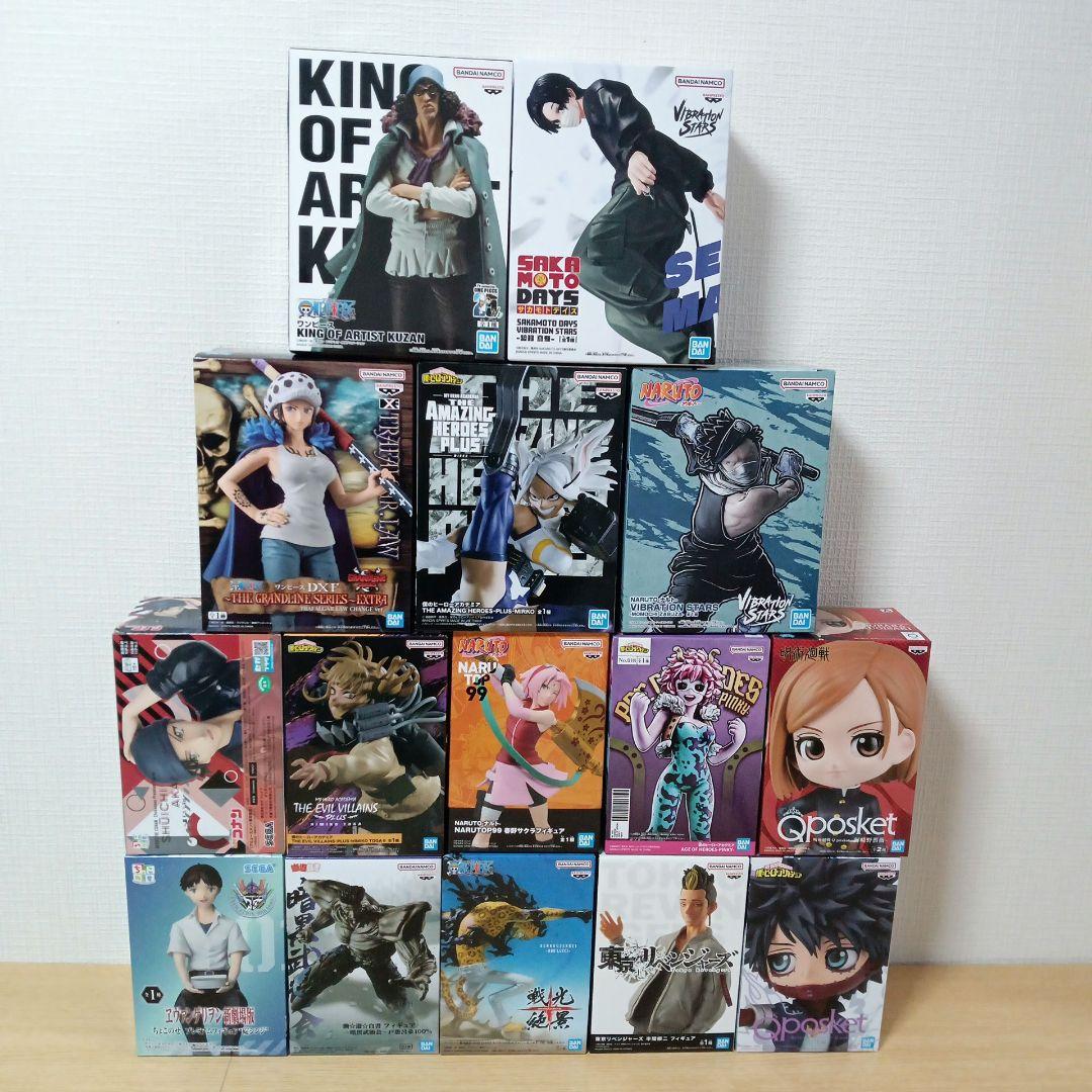 ジャンプ　プライズフィギュア　フィギュア　まとめ売り　ヒロアカ　NARUTO