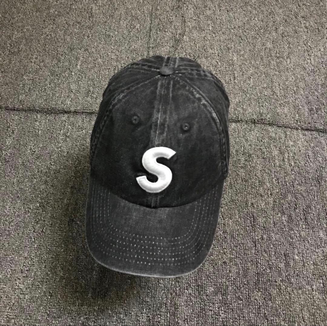 【希少】Supremeシュプリーム ウォッシュド デニム Sロゴ キャップ