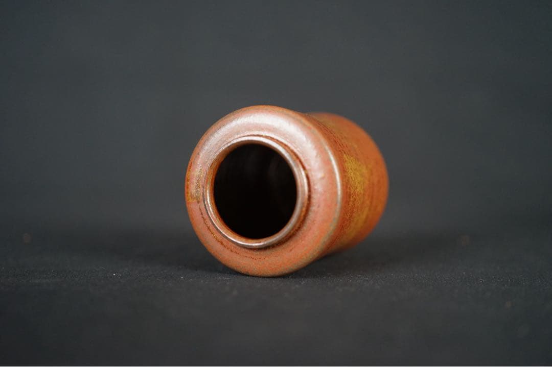 鬼丸碧山 作 高取茶入 共箱 仕覆付 茶道具 保証品