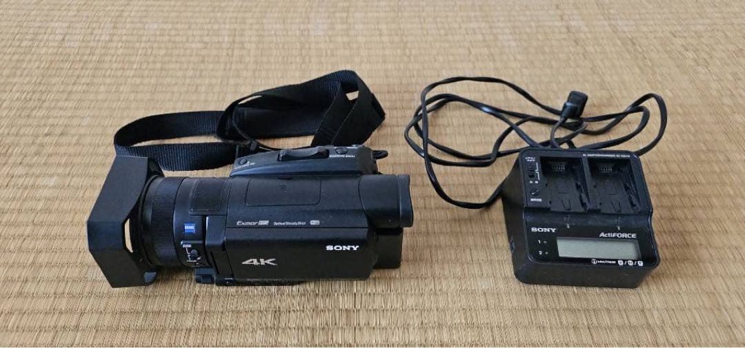 SONY 4K ビデオカメラ Handycam FDR-AX700