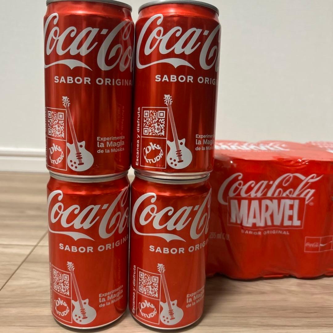 【海外限定】メキシココカコーラ 235ml MARVEL12缶#メキシカンコーラ