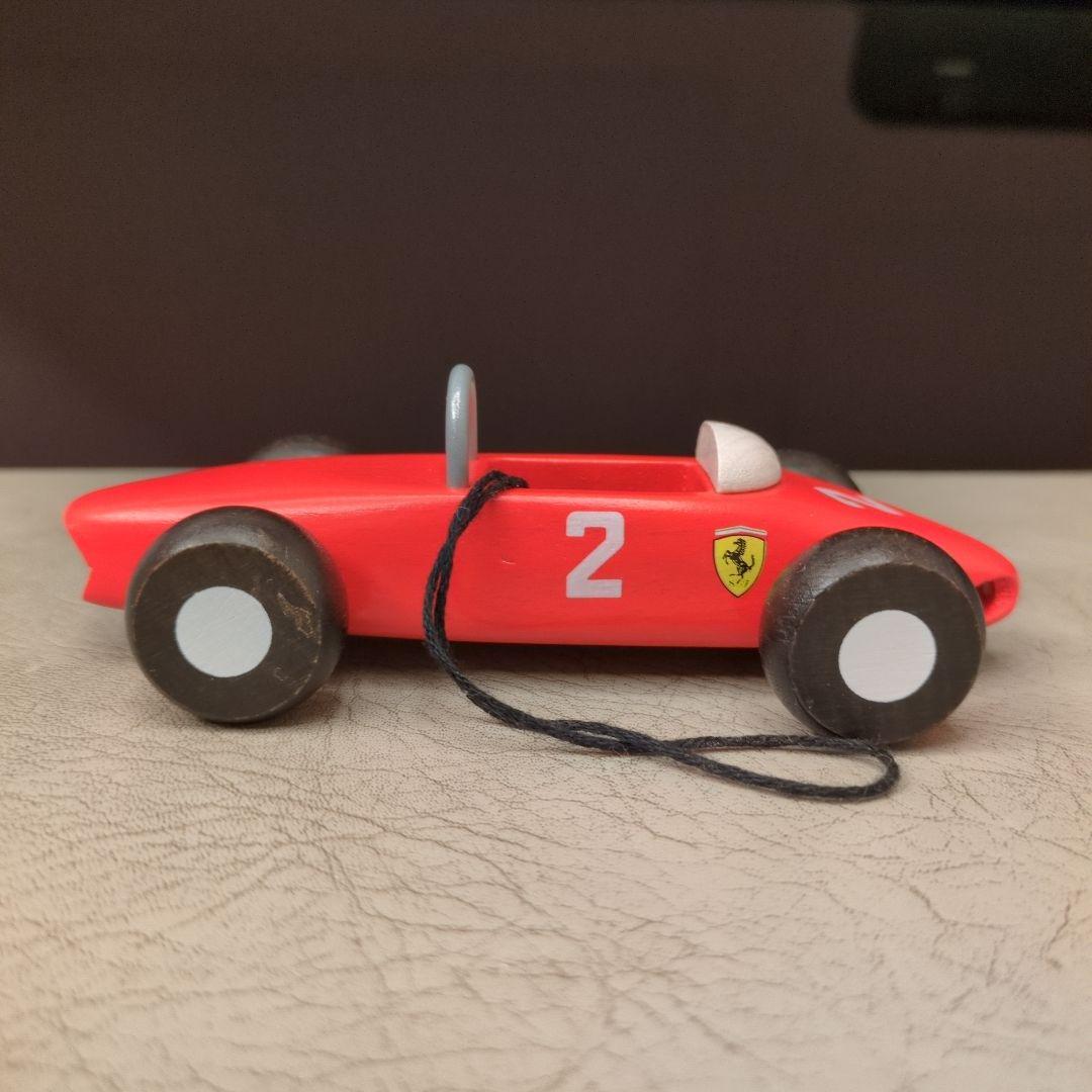 フェラーリ　F1　ミニカー　ディーノ　ヴィンテージ　木製　非売品