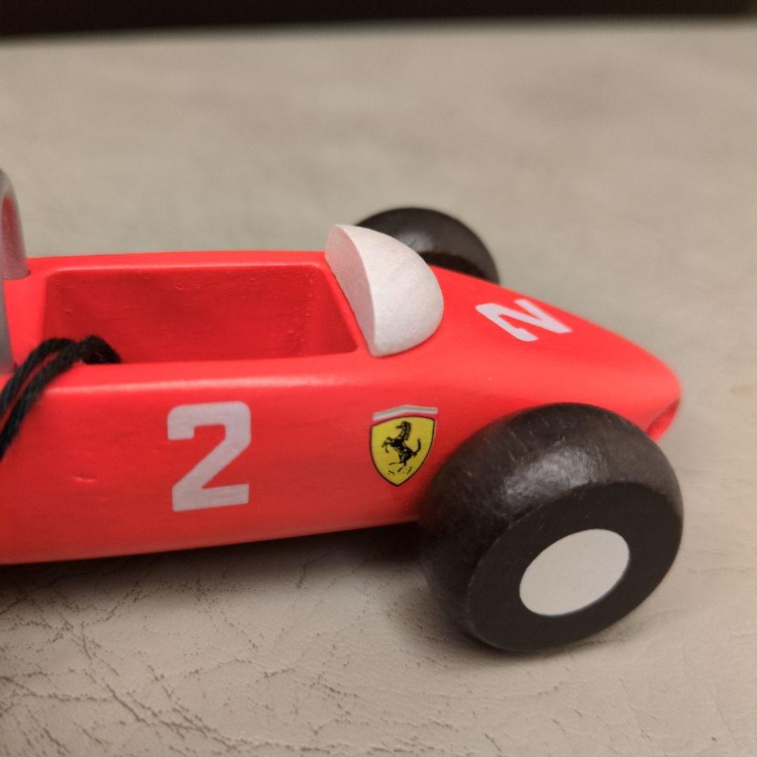 フェラーリ　F1　ミニカー　ディーノ　ヴィンテージ　木製　非売品
