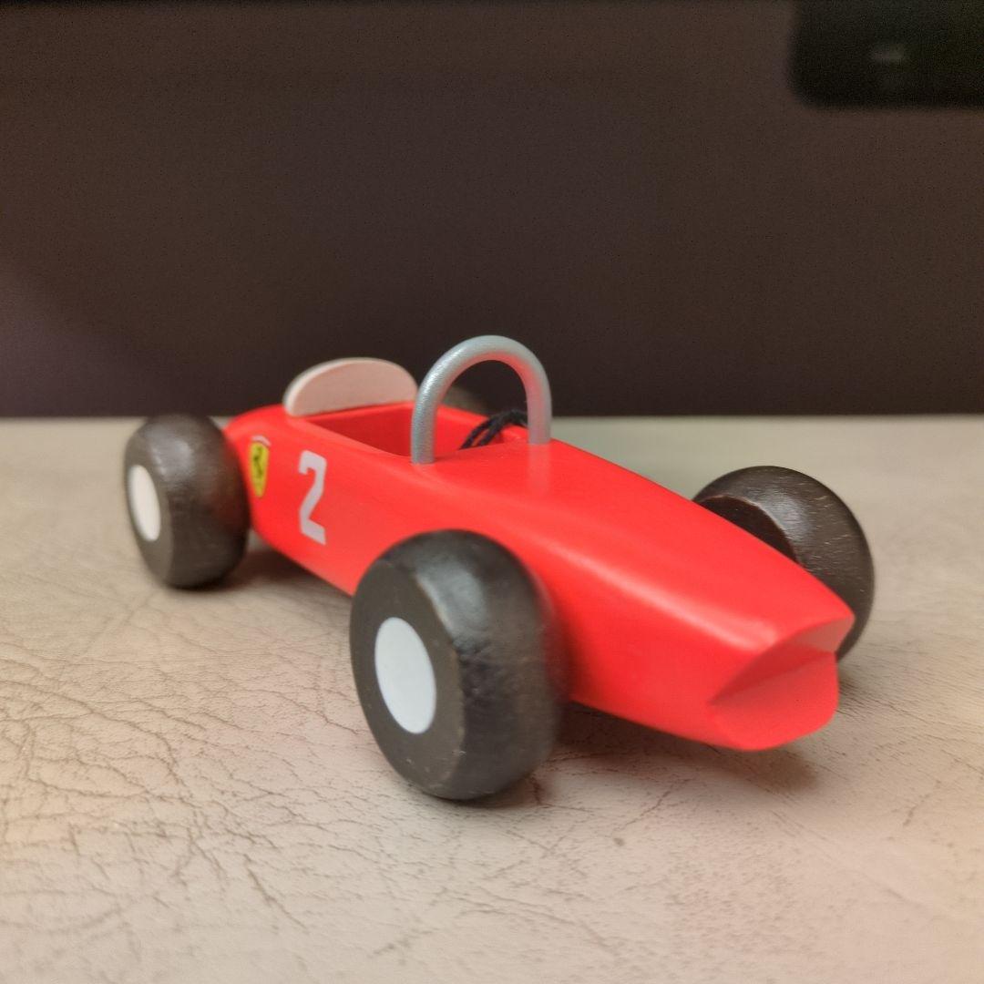 フェラーリ　F1　ミニカー　ディーノ　ヴィンテージ　木製　非売品
