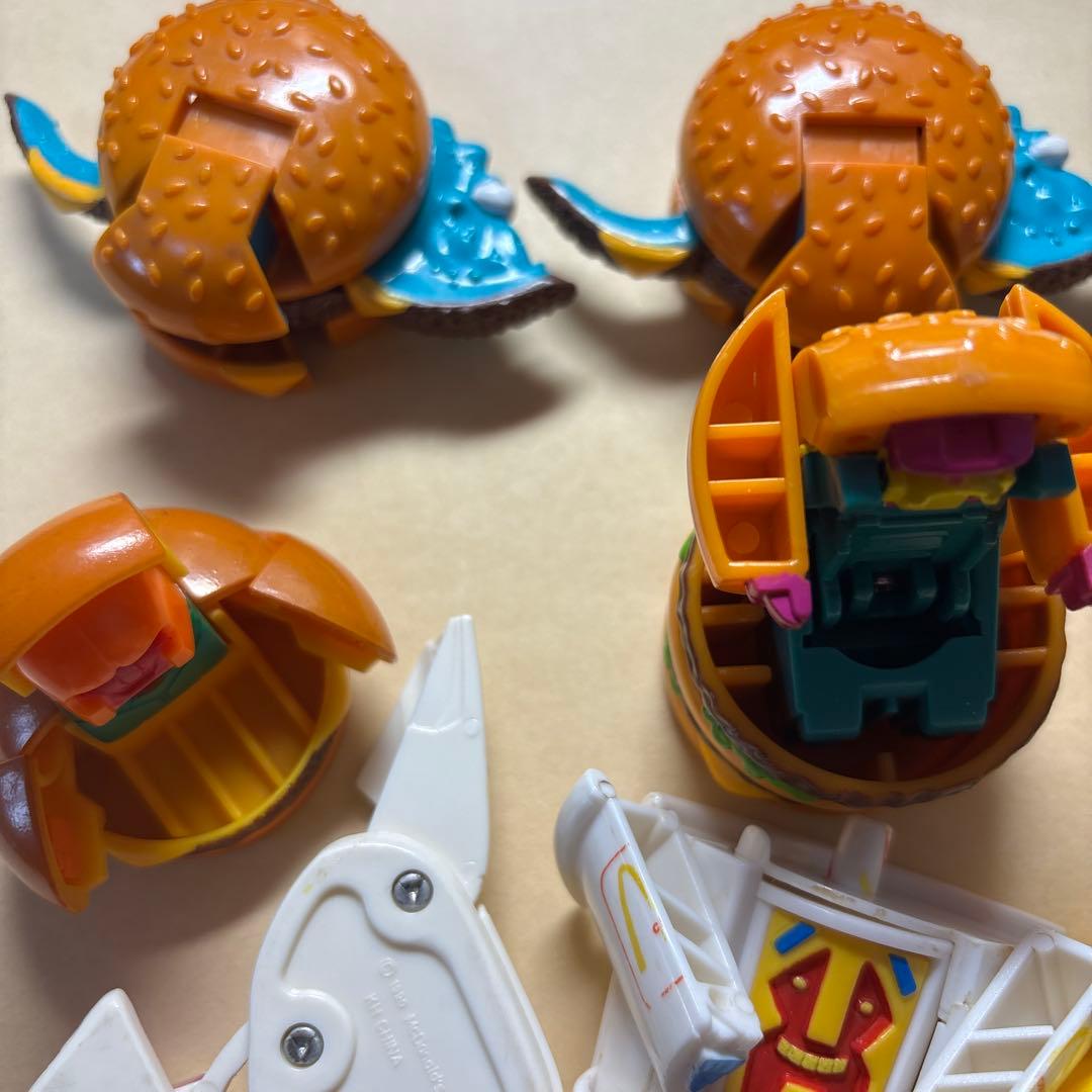 マクドナルド　変身　マックロボ　？　10体セット