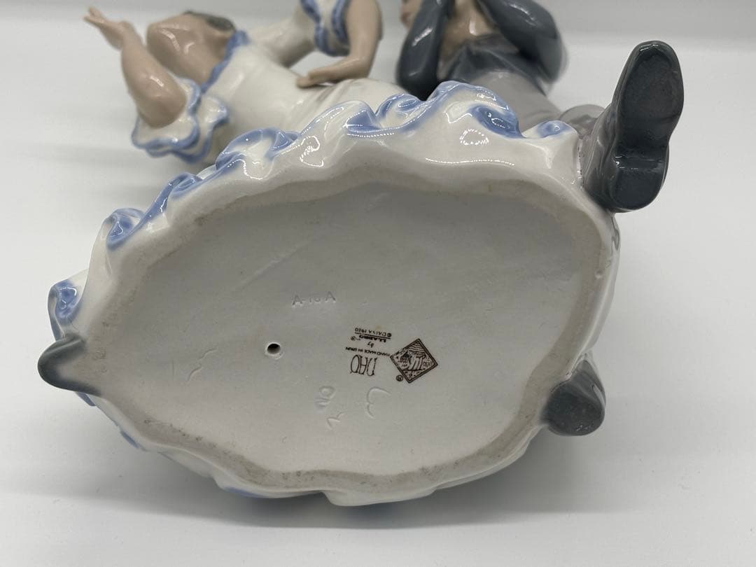 【美品】リヤドロ 【フラメンコ】 NAO カップル フィギュリン 置物 陶器