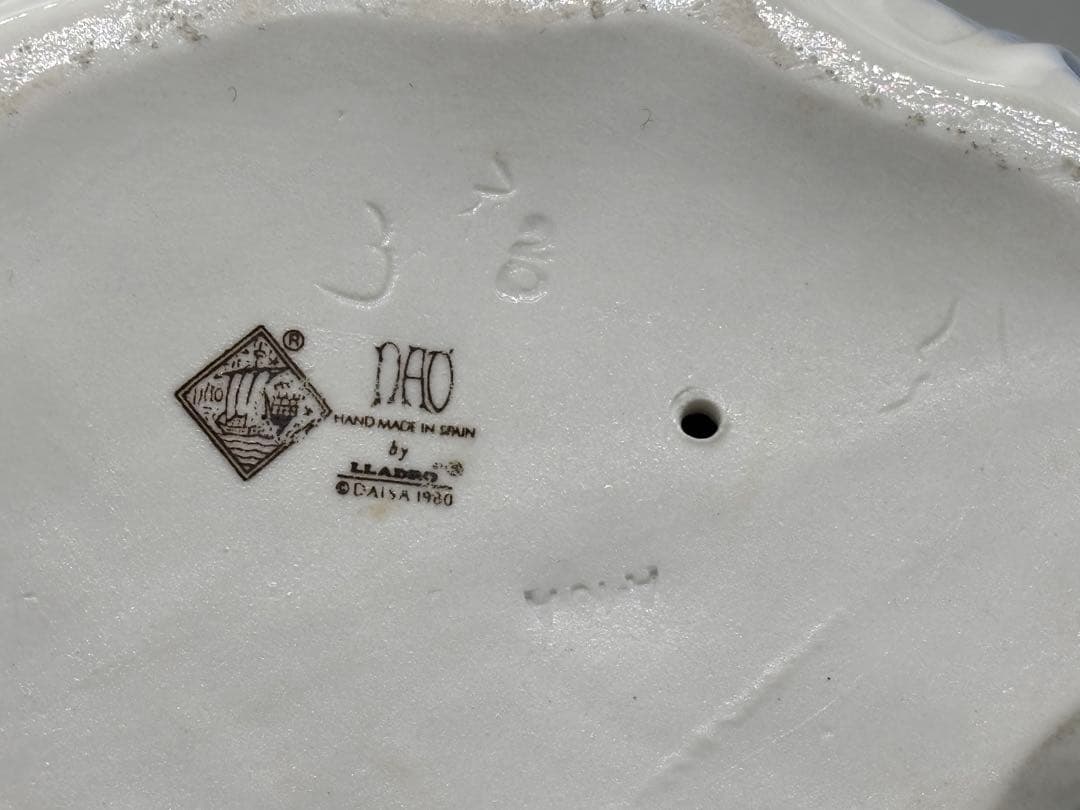 【美品】リヤドロ 【フラメンコ】 NAO カップル フィギュリン 置物 陶器