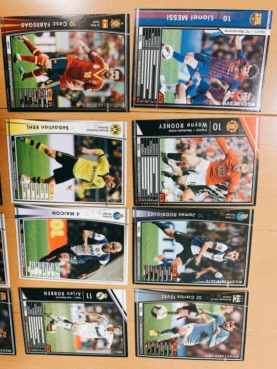 Cロナウド　メッシ他　26枚　PANINI カード　海外サッカー