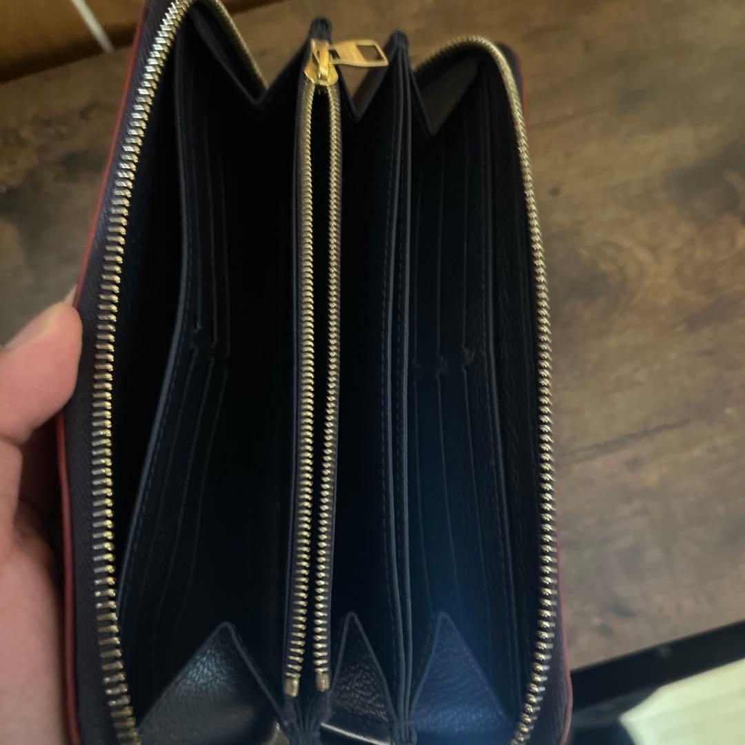 LOUIS VUITTON ネイビー 長財布