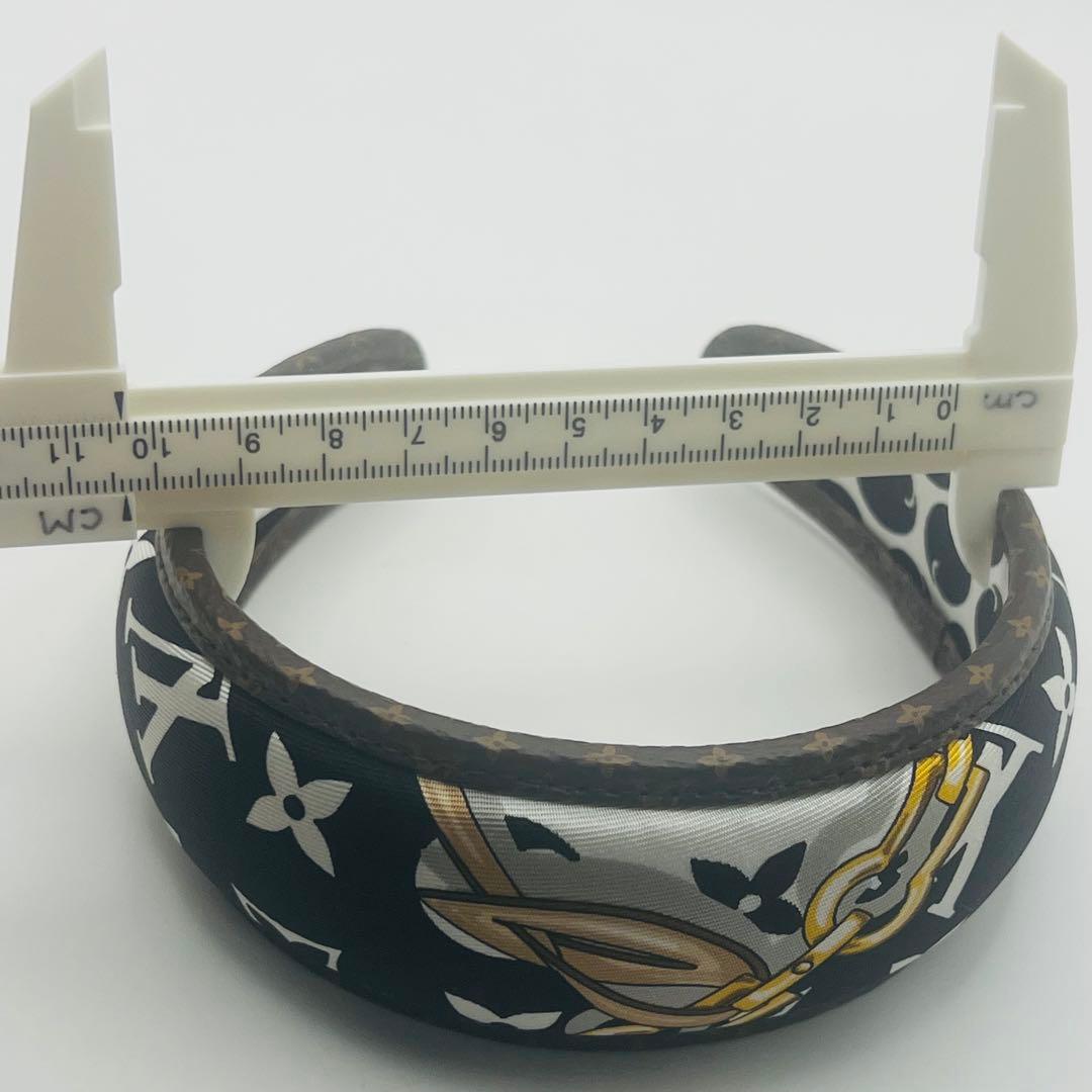 超美品　ルイヴィトン　カチューシャ　ヘアバンド　ビーマインドフル　M77394