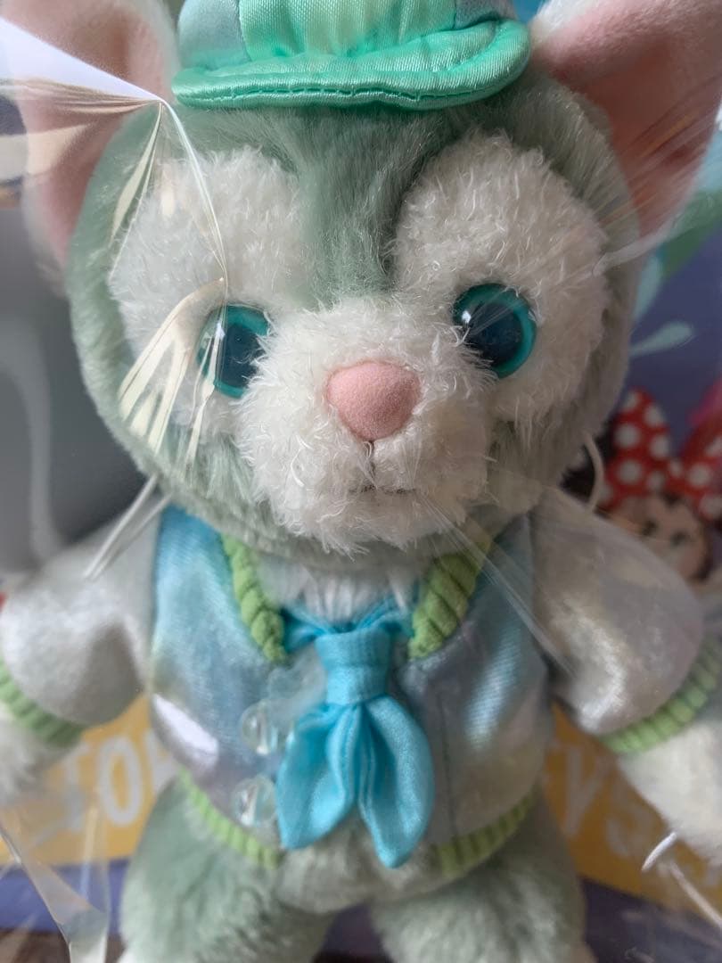 ディズニー　カラフルハピネス　20周年 バケパ　ポージープラッシー ジェラトーニ