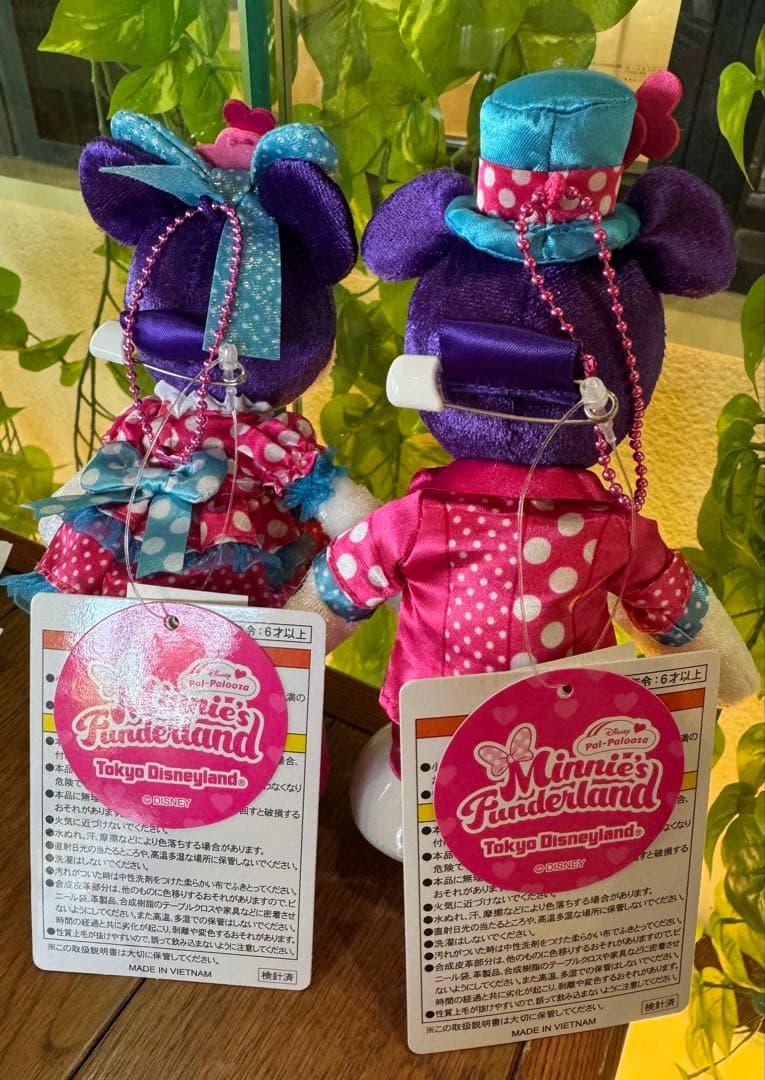 2026 ミニー ミッキー ファンダーランド パルパルーザ ぬいぐるみバッジ